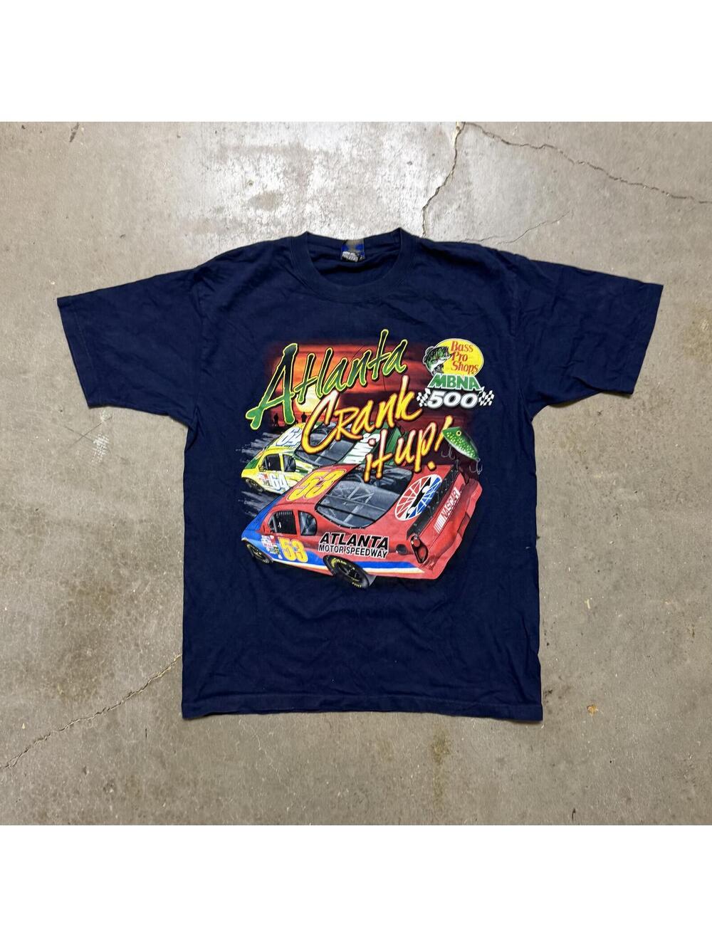 Vtg Nascar Racing Atlanta Motor Speedway Bass Pro Shop